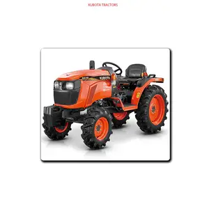 Liquid Cooled Teknologi 1261cc Kubota 4WD Pertanian Traktor Pertanian Pertanian dari India