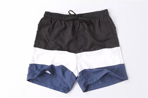 Shorts de sport pour hommes grande taille, personnalisés avec logo, écologiques, décontractés, taille mi-haute élastique, en toile respirante - Product Image 5