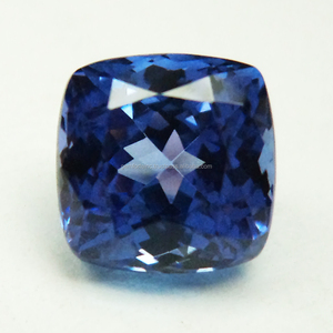 Top Quality 100% Natural Certified semi-precious Tanzanite Pear Oval <b>Cushion</b> Round <b>Rectangular</b> Customized Shape Faceted Cut - Product Image 5