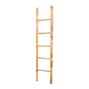 Reusable Folding Bamboo <b>Ladder</b> Shelf & Decorative <b>Ladder</b> for <b>Bathroom</b> Use-Factory Sale Cheap Price by Eco2go Vietnam - Product Image 5