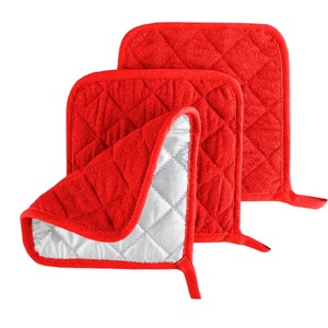 High Temp Resistant Terry Cloth 100% Organic Cotton GOTS Certified Pot Holder - Product Image 3