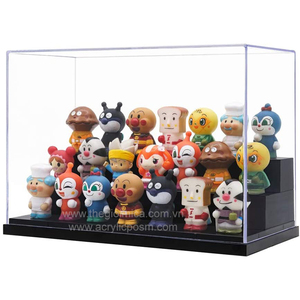 Venta al por mayor Estantes de exhibición de acrílico Premium Cubo personalizado Compartimentos de acrílico transparente Cajas de exhibición de acrílico de género de producto premium - Product Image 1