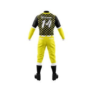 Uniforme de béisbol de tela de alta calidad, ropa personalizada de último diseño, 100 poliéster - Product Image 2