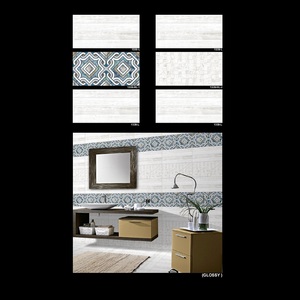 กระเบื้องบุผนังห้องน้ําขนาดมาตรฐานตกแต่งสีครีม 30x60ซม - Product Image 4