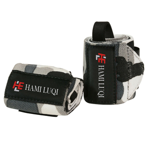 Muñequeras con estampado personalizado de alta calidad Deporte Levantamiento de pesas Equipo de gimnasio Esenciales para levantamiento de pesas Muñequeras impresas personalizadas - Product Image 1