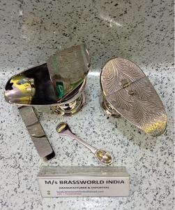 "Encensoir Bateau En Laiton De Haute Qualité" Encensoir Bateau Avec Pince Et Cuillère "Église Thurible Chrétienne Orthodoxe" - Product Image 2