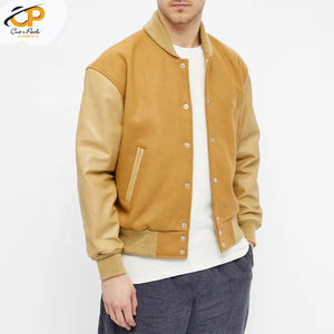 แจ็กเก็ตขนสัตว์แท้คอปกตั้งสำหรับผู้ชายเสื้อแจ็กเก็ตฤดูหนาว - Product Image 6