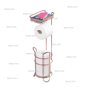 Fournisseur en gros de porte-serviettes en papier métallique de forme ronde, taille personnalisée, support de porte-serviettes pour un usage domestique - Product Image 4