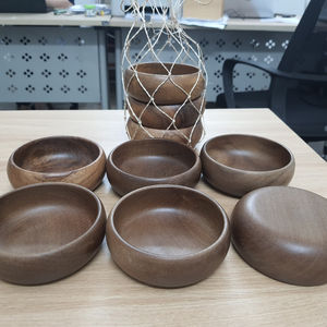 Soupe de riz bol en bois - Product Image 1