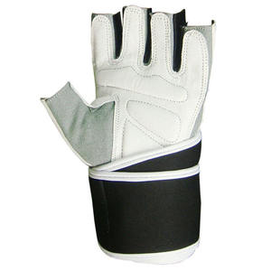 Gants de gymnastique professionnels Gants de fitness Logo personnalisé Gants de gros en cuir Meilleurs gants d'haltérophilie pour unisexe haut. - Product Image 6