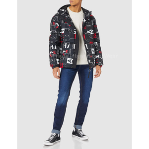 2021 New Fashion Shinny Custom Winter Men Puffer Jacket with Hood Factory Customized <b>Canvas</b> Fabric to Meet Customer Demand - Product Image 6