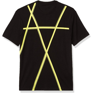 T-Shirt manches courtes pour homme, tricot à col ras du cou, 100% coton, coupe normale - Product Image 2