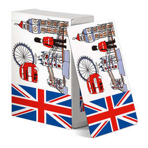 Juego de cartas de papel de regalo, serie inglesa - Product Image 2