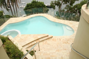 Natural Limestone Yellow Palimanan Bali Stone Tiles 1st Quality 20mm Thickness Honed Finish Cut-to-Size Modern Design Villa Use - Product Image 4