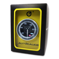 OEM ODM Kit de jauge de température d'eau électrique 60 mm F355 pour voiture, LED blanc/ambre, 20-120, certifié CE, compteur moteur, garantie 12 mois, lentille transparente
