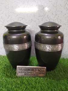 URNA FUNERARIA/DE CEREMONIA DE ALUMINIO BLANCO, Estilo Americano, Urna para Adultos de Brassworld India - Product Image 6