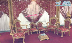 Custom Wedding Ceremony Backdrop/<b>Drapes</b> Glowing Mehndi Stage Backdrop <b>Curtains</b> Custom Design Wedding Mehndi Stage Backdrops - Product Image 5