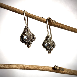 Pendientes colgantes de plata de ley 925, accesorios de moda para mujer - Product Image 2