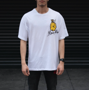 Camiseta de gran tamaño para hombre, ropa urbana informal, tela 100% algodón, alta calidad, venta al por mayor, tendencia 2023 - Product Image 4