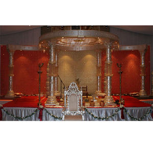 Venta caliente de la boda organizacion decoración sueño boda cristal Mandap Imperial hindú de boda de cristal "Mandap" - Product Image 1