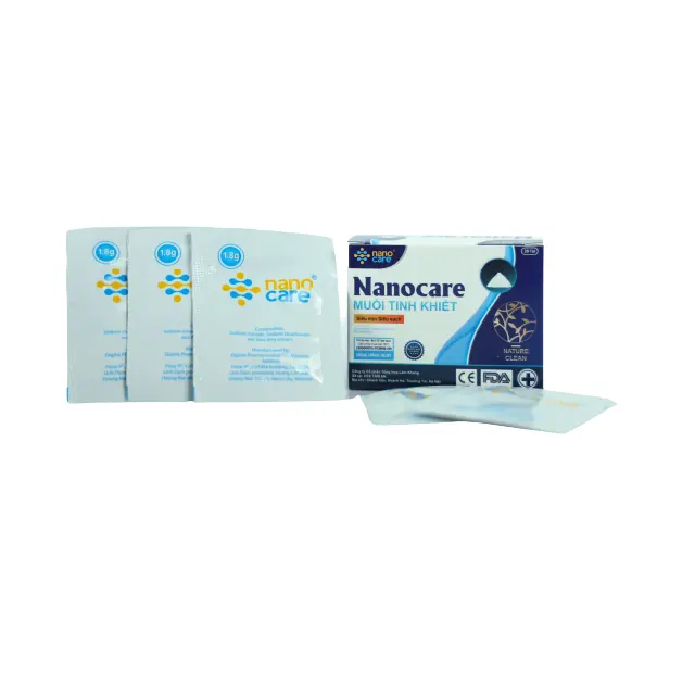 Nasal Wash Salt 1.8g Sinus Rinse Saline 100% Pure Nose Cleaner For Allergies Sinusitis Rhinitis OEM ODM