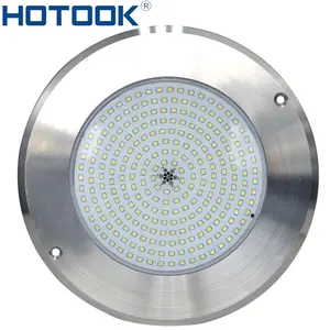 Hotook מותג נישה מחליף דק במיוחד אור נירוסטה 316 45w rgb ip68 אורות בריכה הוביל מתחת למים