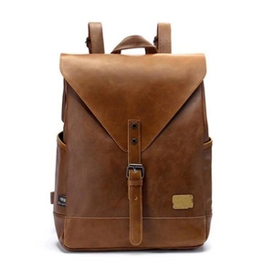 2020 new fashion design <b>college</b> school men's girls pure leather <b>backpack</b> cross body high quality custom logo new design - Product Image 1