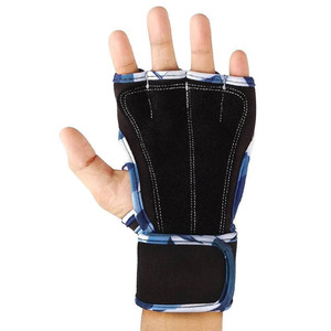 Logotipo personalizable Guantes de gimnasio de medio dedo Transpirable Entrenamiento Fitness Ejercicio Levantamiento de pesas Guantes Gimnasio Unisex para deportes. - Product Image 3