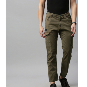 Pantalon Cargo en Nylon pour hommes, à taille élastique, personnalisé, mode masculine, nouvelle collection - Product Image 6