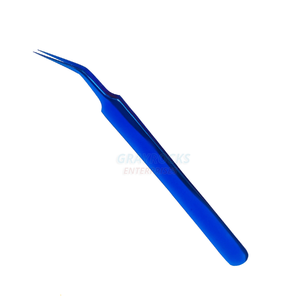 Pince à épiler pour extensions de cils en acier inoxydable Instruments de beauté pour extensions de cils Vente en gros de la meilleure qualité - Product Image 5