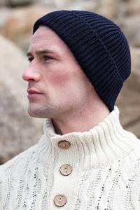 หมวกบีนนี่ถักอคริลิคสำหรับผู้ชายและผู้หญิง,หมวกบีนนี่หมวกถักฤดูหนาวให้ความอบอุ่น - Product Image 5