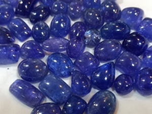 ทันซาไนต์ธรรมชาติอัญมณี Cabochon เรียบคุณภาพสูงสุดการทํา - Product Image 6