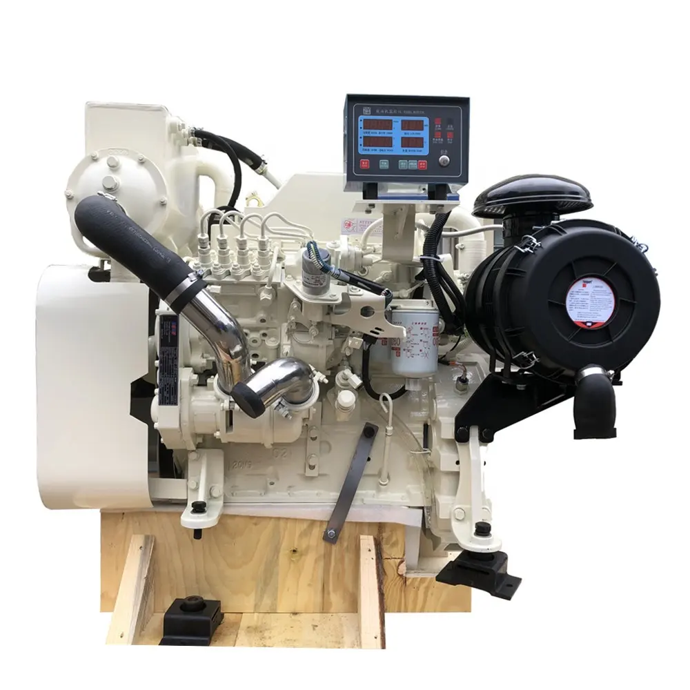 4 Cilinder 30KW 3.9L Marine Generator Met 4BTA3.9-GM47