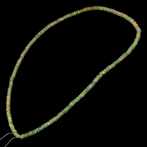 Cuentas de cabujón de ópalo etíope Natural, hilo de 32,25 Cts, 16 pulgadas, 3mm, 4mm - Product Image 2