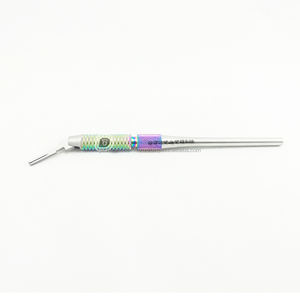 Poignée de scalpel en acier ronde réglable Source d'alimentation manuelle Poignée de BP dentaire - Product Image 5