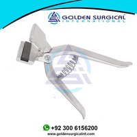 Pince à tatouer à action parallèle en acier inoxydable pour chevaux, outils vétérinaires de marquage et de tatouage du bétail GOLDEN AC