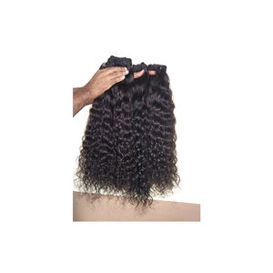 Los mechones de cabello Remy brasileño más vendidos con trama única de cierre a granel - Product Image 1