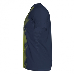 T-shirt personnalisé pour homme 2021 en coton/polyester, écologique, séchage rapide, col rond, vente en gros, logo et service de conception personnalisés - Product Image 1