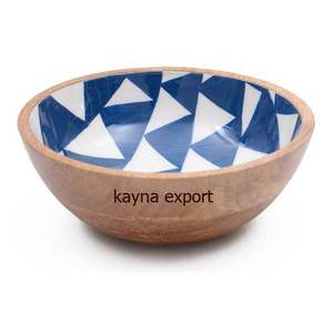 Nouveau bol en bambou en bois de fantaisie le plus vendu pour salade ou salle à manger en métal pour hôtel, restaurant ou cuisine - Product Image 4