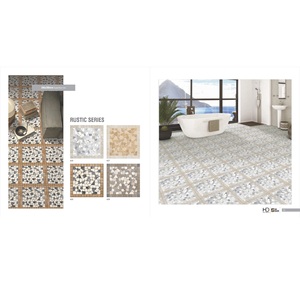 Carreaux de sol en marbre porcelaine polie 40x40cm - Product Image 6