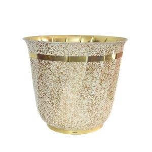 Jardinières tendance, finition antique, en fer, métal, personnalisées, pot de fleurs de jardin, pot de fleurs sur pied, intérieur - Product Image 5