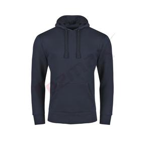 Fezmax 100% algodón Sudadera con capucha para hombre de talla grande nuevo diseño Anti-retráctil antiarrugas tejido de punto forro patrón sólido - Product Image 6