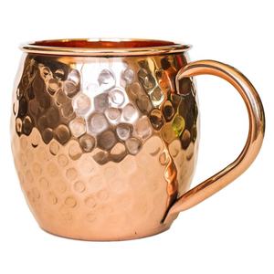 Hammered Moscow Mule Copper <b>Mug</b> With Handle Elegant Design Handcrafted Copper Beer <b>Mug</b> for Sell at <b>Cheap</b> Price - Product Image 1