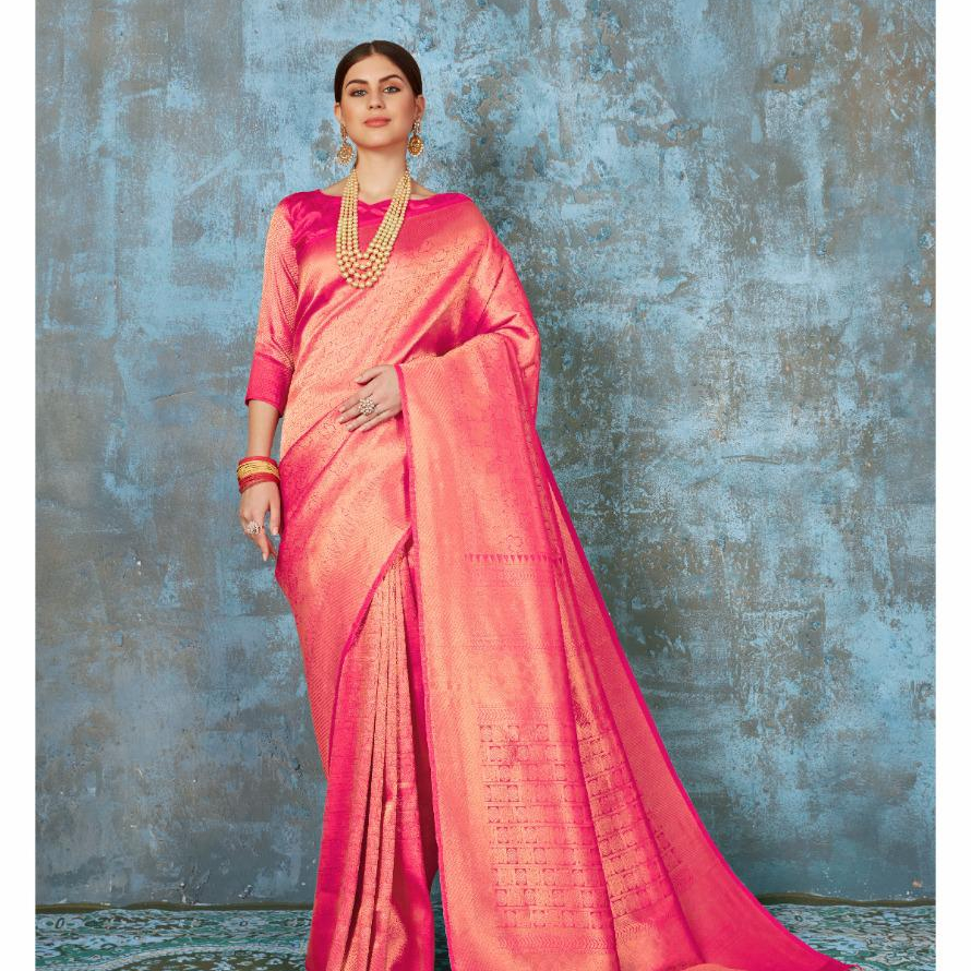 Indian Silk Sarees - R&D Exports Wholesale Collection by LAMOUNT SUPPLIER LLP
