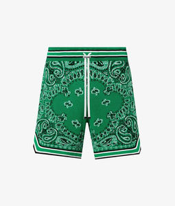 กางเกงขาสั้นผู้ชายแห้งเร็วกางเกงขาสั้นฟิตเนสระบายอากาศได้ดีผ้ายืดหยุ่นสูงสำหรับใส่วิ่งในฤดูร้อน - Product Image 1