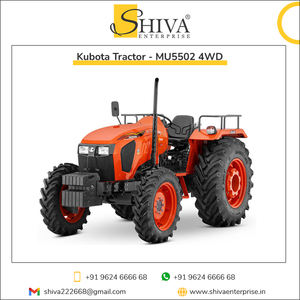 Tracteur agricole Kubota MU5502 4WD 50-55 CV Transmission en fer Fabriqué au Japon Occasion pour l'agriculture Composants principaux Moteur 4x4 - Product Image 3