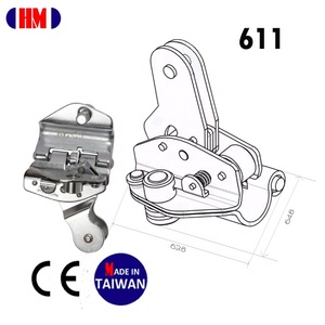 ตัวจับเชือกเหล็กชุบสังกะสีสำหรับป้องกันการตกขนาด 14 มม./16 มม. พร้อมกล่อง - Product Image 3