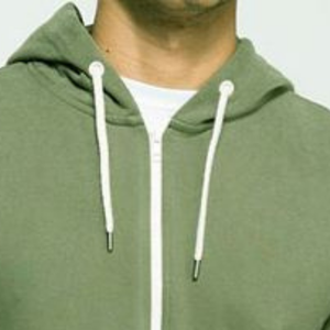 Sweat à capuche unisexe avec logo personnalisé de haute qualité 100% coton polaire hiver sweat à capuche blanc brodé hommes coton capuche zippée solide - Product Image 2