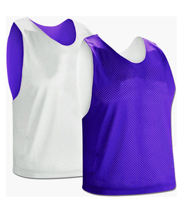 Jerseys de malla Lacrosse, venta al por mayor, ojo de pájaro blanco granate - Product Image 5