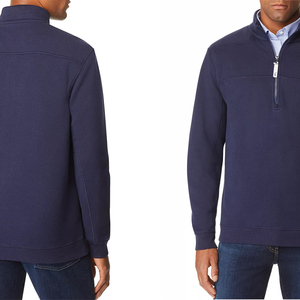 แจ็คเก็ตไมโครโพลีเอสเตอร์สีน้ำเงินกรมท่าแบบใหม่สำหรับทุกเพศทุกวัย ผลิตตามความต้องการและความต้องการของลูกค้า (OEM) - Product Image 6